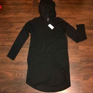 NWT hooded slouchy dress